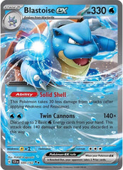 Blastoise ex (030/142) [Scarlet & Violet: Stellar Crown] | Card Merchant Takapuna