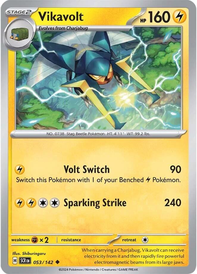 Vikavolt (053/142) [Scarlet & Violet: Stellar Crown] | Card Merchant Takapuna