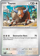 Tauros (112/142) [Scarlet & Violet: Stellar Crown] | Card Merchant Takapuna