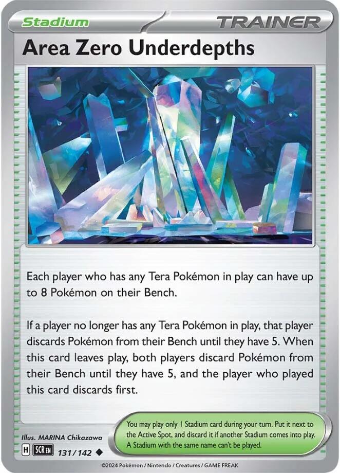 Area Zero Underdepths (131/142) [Scarlet & Violet: Stellar Crown] | Card Merchant Takapuna