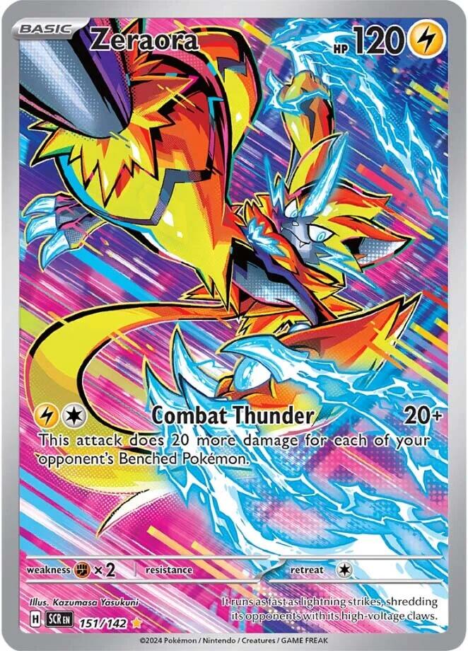 Zeraora (151/142) [Scarlet & Violet: Stellar Crown] | Card Merchant Takapuna