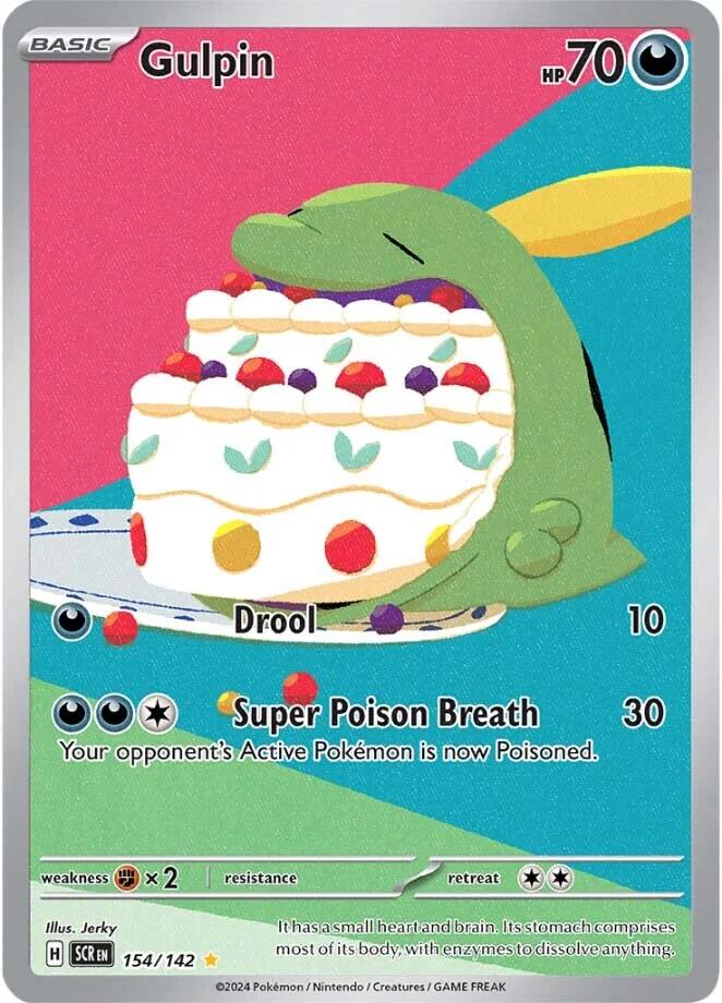 Gulpin (154/142) [Scarlet & Violet: Stellar Crown] | Card Merchant Takapuna