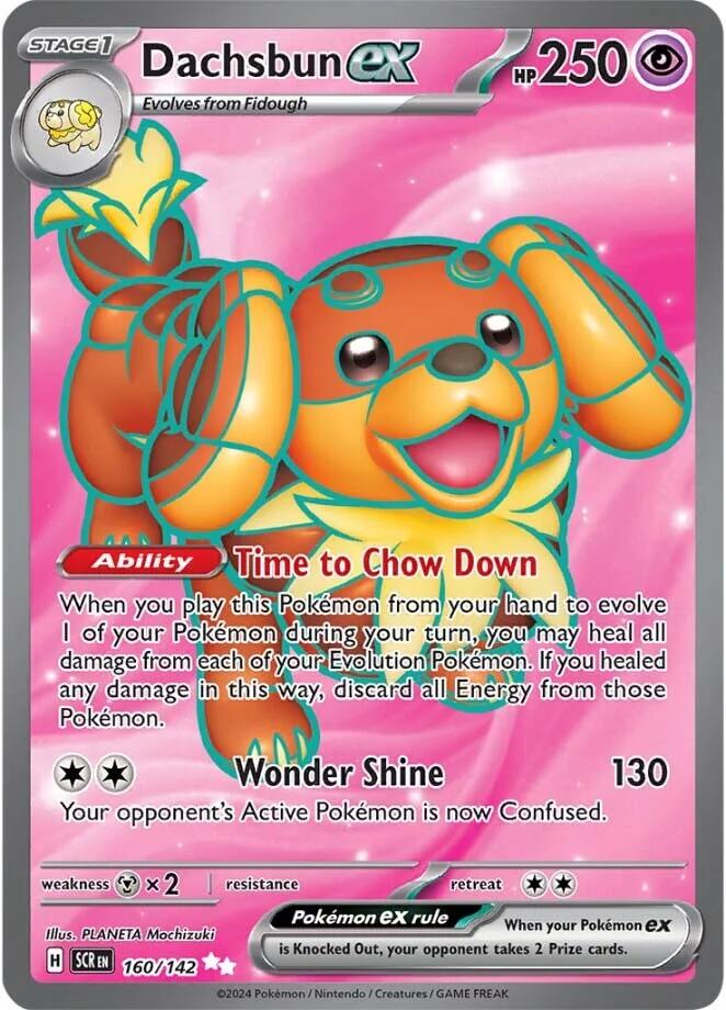 Dachsbun ex (160/142) [Scarlet & Violet: Stellar Crown] | Card Merchant Takapuna