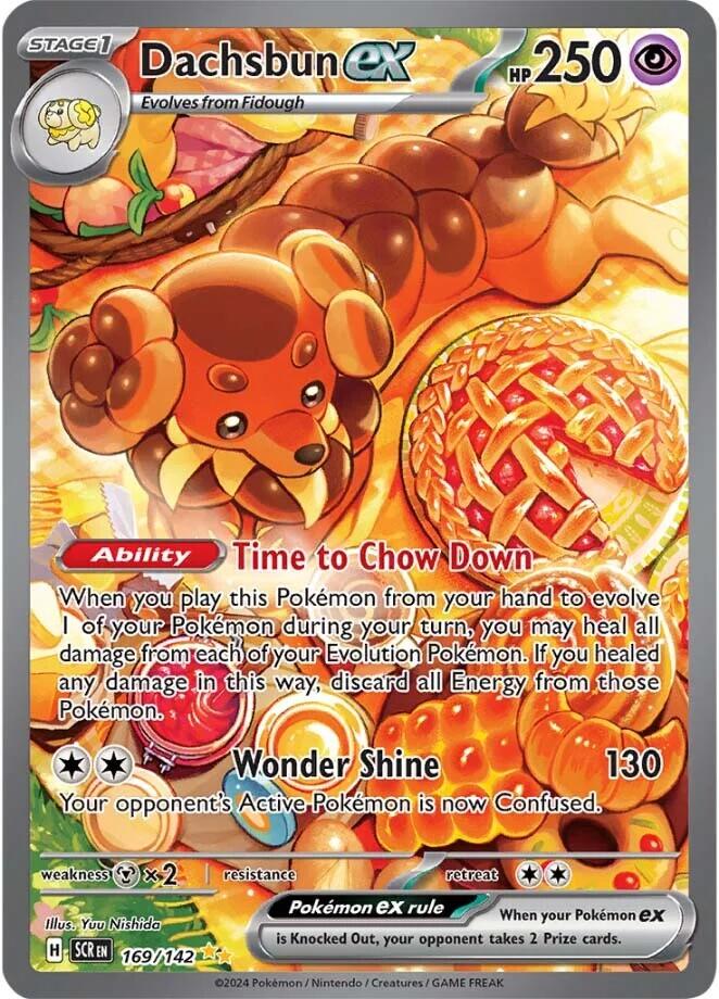 Dachsbun ex (169/142) [Scarlet & Violet: Stellar Crown] | Card Merchant Takapuna