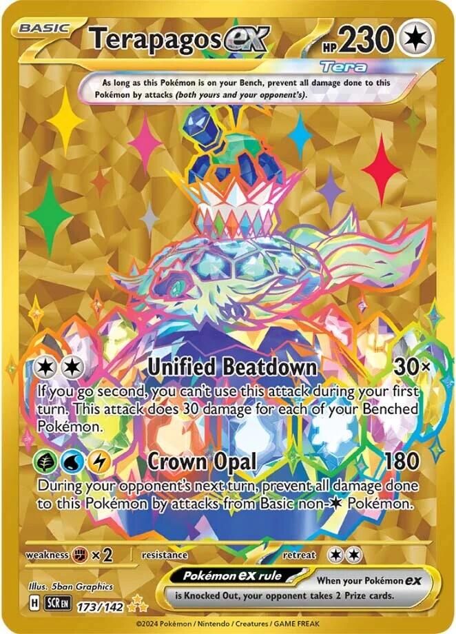 Terapagos ex (173/142) [Scarlet & Violet: Stellar Crown] | Card Merchant Takapuna