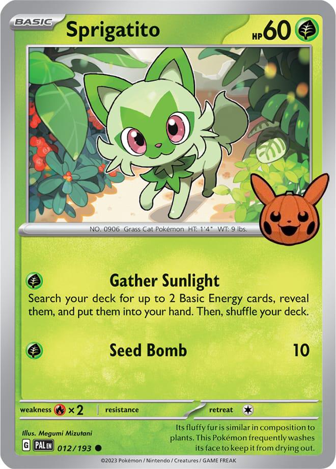 Sprigatito (012/193) [Trick or Trade 2024] | Card Merchant Takapuna