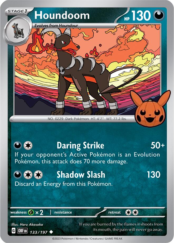 Houndoom (133/197) [Trick or Trade 2024] | Card Merchant Takapuna