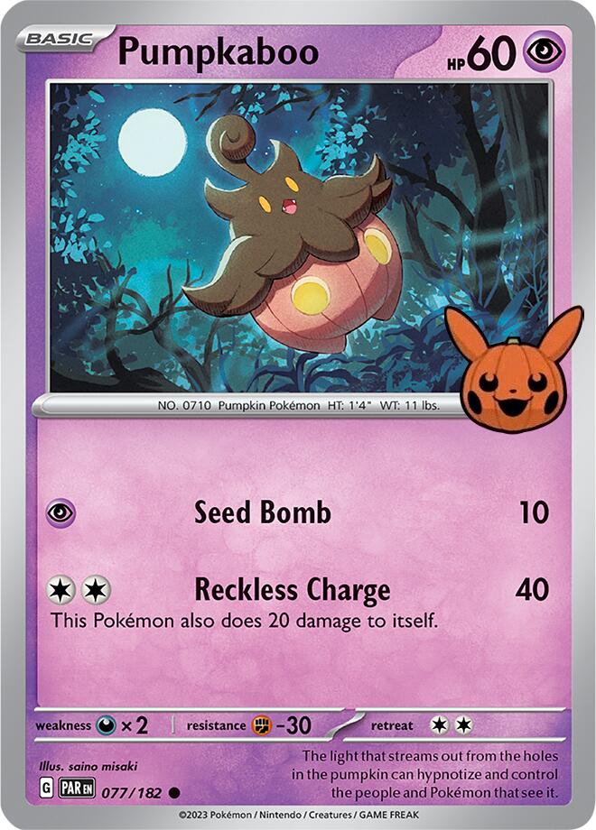 Pumpkaboo (077/182) [Trick or Trade 2024] | Card Merchant Takapuna