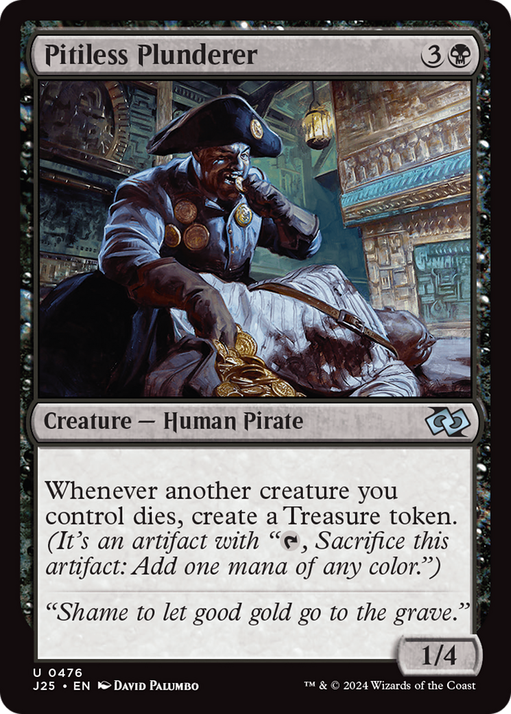 Pitiless Plunderer [Foundations Jumpstart] | Card Merchant Takapuna