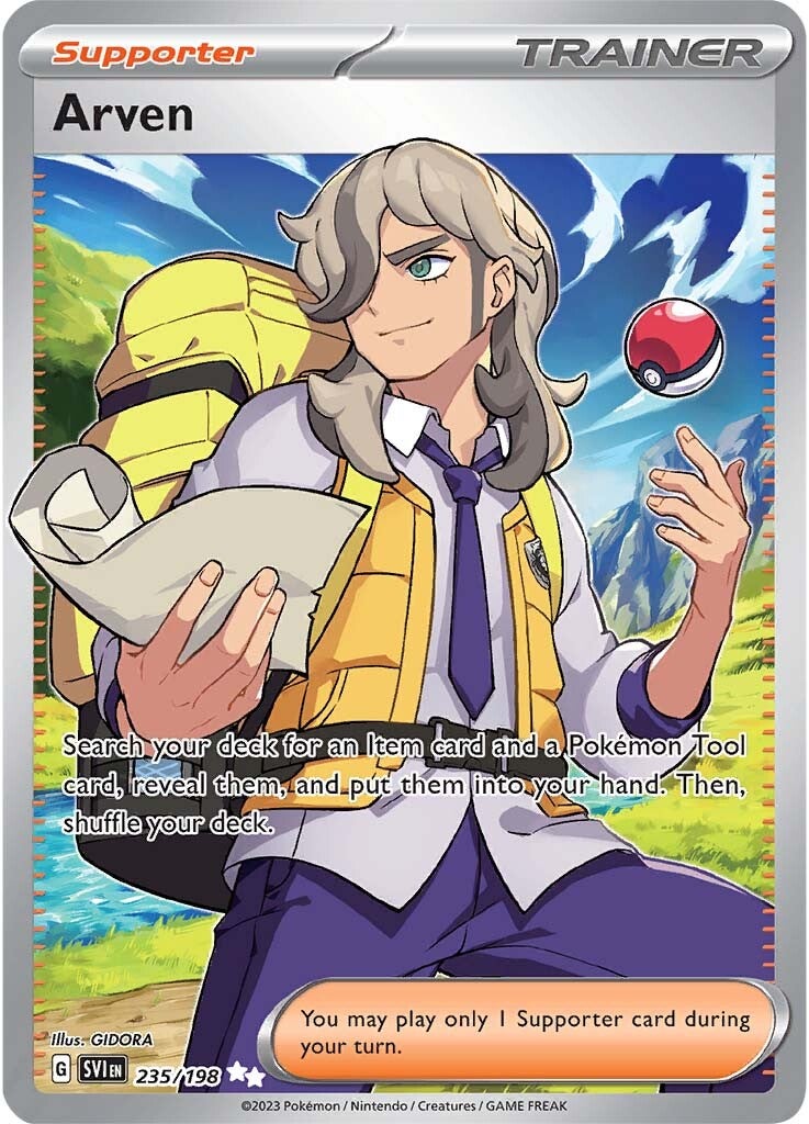 Arven (235/198) [Scarlet & Violet: Base Set] | Card Merchant Takapuna