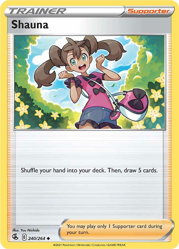 Shauna (240/264) [Sword & Shield: Fusion Strike] | Card Merchant Takapuna