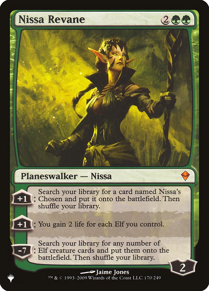 Nissa Revane [The List] | Card Merchant Takapuna