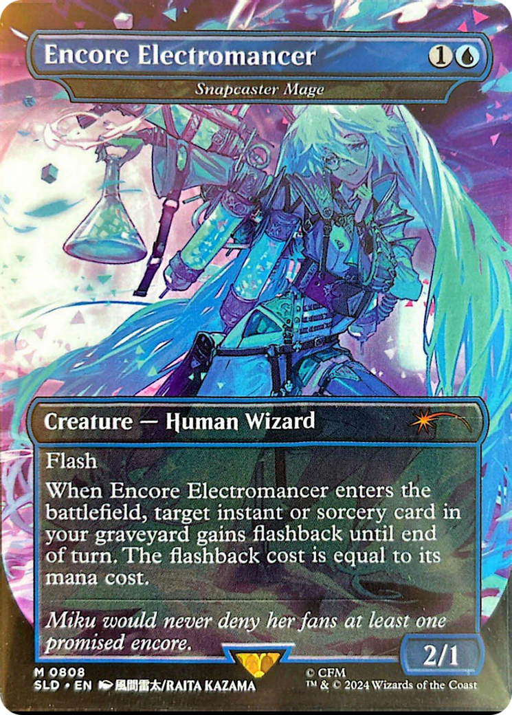 Encore Electromancer - Snapcaster Mage [Secret Lair Drop Series] | Card Merchant Takapuna