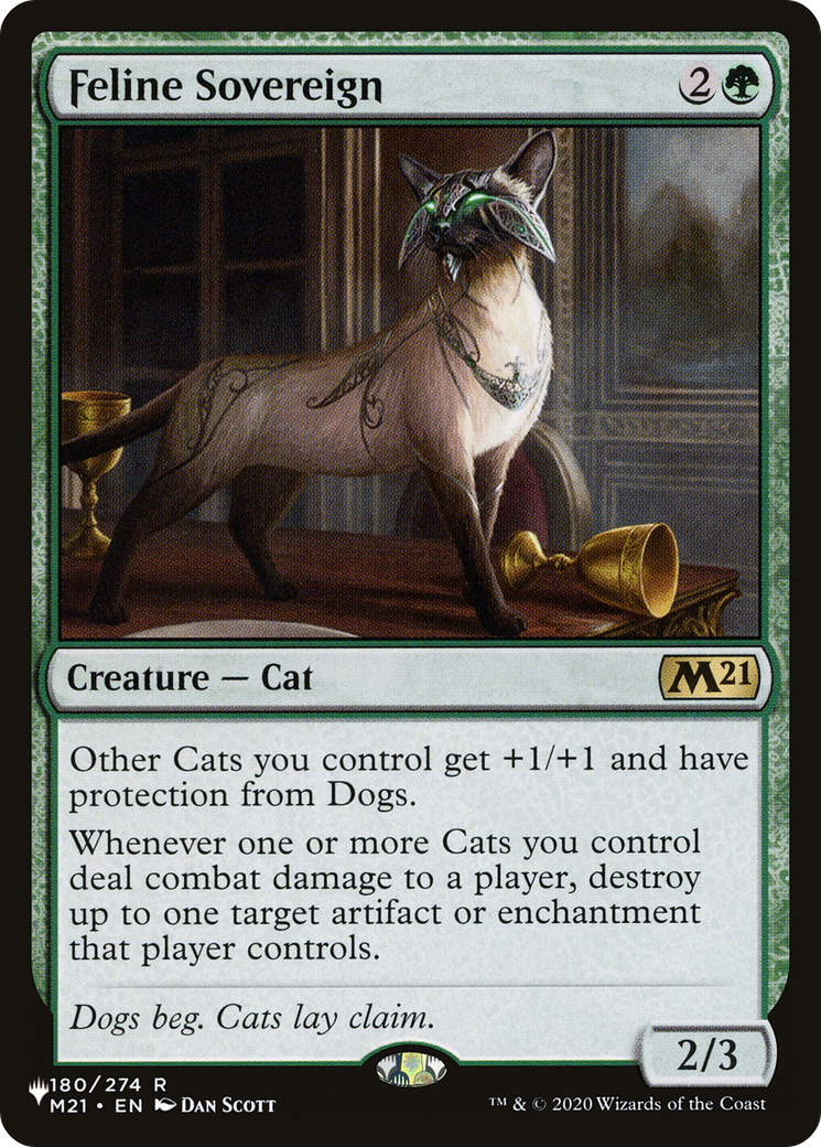 Feline Sovereign [The List] | Card Merchant Takapuna