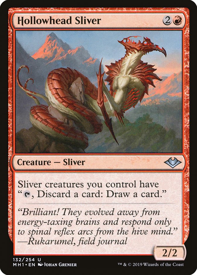 Hollowhead Sliver [Modern Horizons] | Card Merchant Takapuna