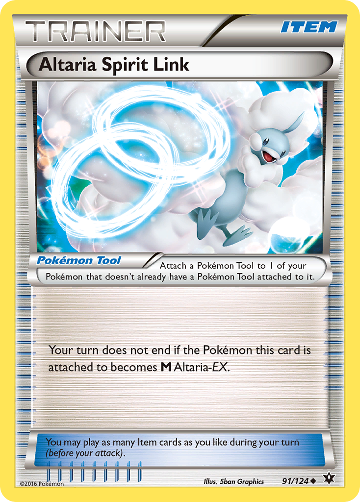 Altaria Spirit Link (91/124) [XY: Fates Collide] | Card Merchant Takapuna