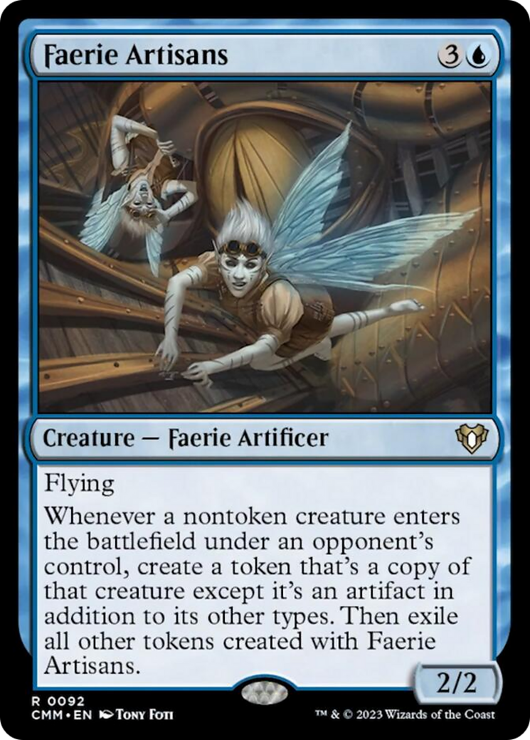 Faerie Artisans [Commander Masters] | Card Merchant Takapuna