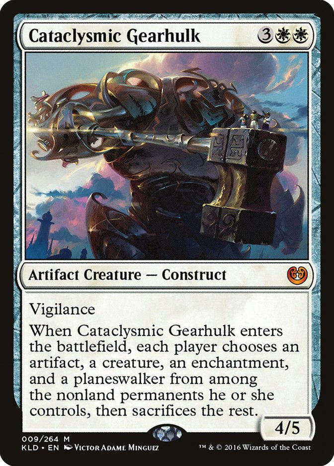 Cataclysmic Gearhulk [Kaladesh] | Card Merchant Takapuna