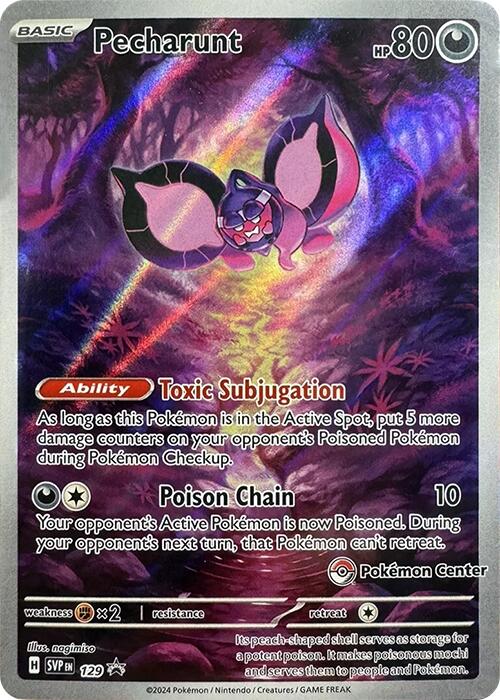 Pecharunt (129) (Pokemon Center Exclusive) [Scarlet & Violet: Black Star Promos] | Card Merchant Takapuna