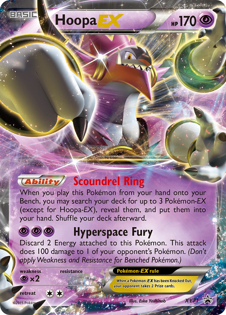 Hoopa EX (XY71) [XY: Black Star Promos] | Card Merchant Takapuna