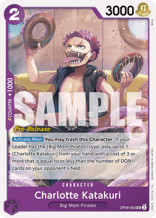 Charlotte Katakuri [Two Legends Pre-Release Cards] | Card Merchant Takapuna