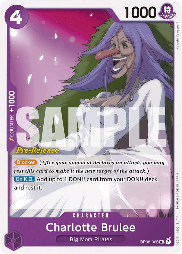 Charlotte Brulee [Two Legends Pre-Release Cards] | Card Merchant Takapuna