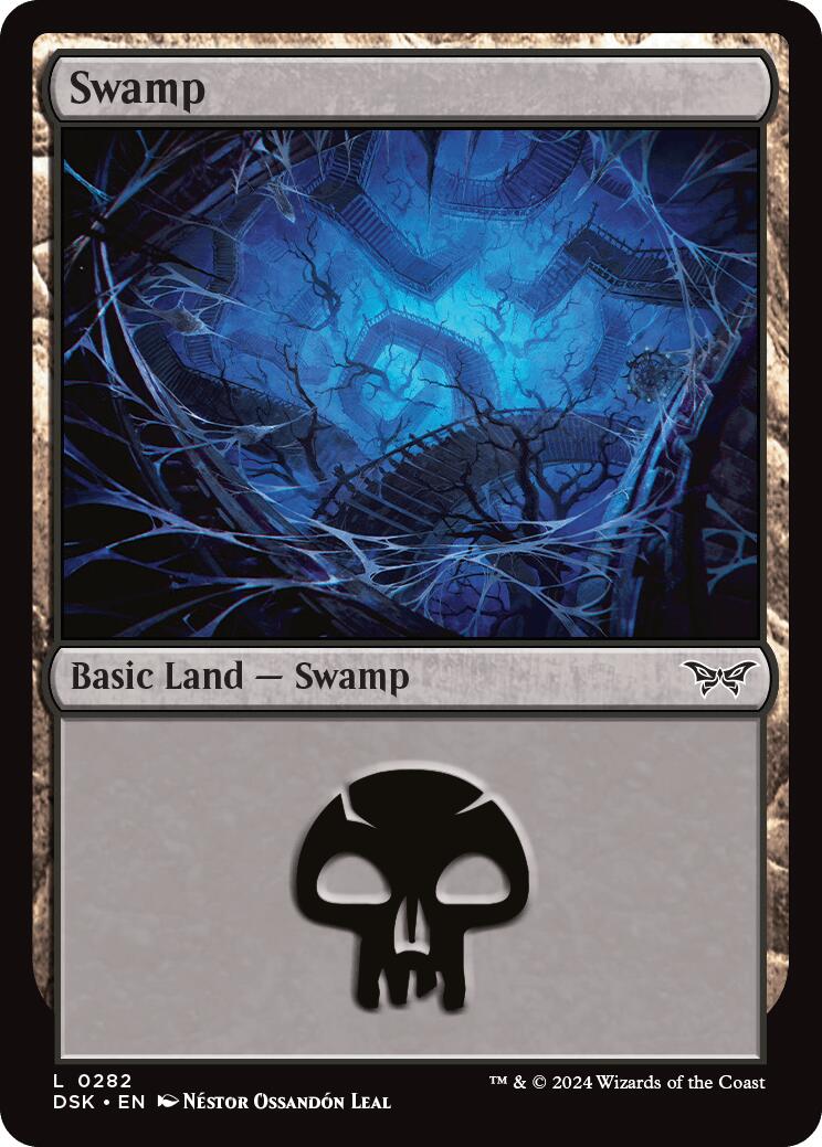 Swamp (0282) [Duskmourn: House of Horror] | Card Merchant Takapuna