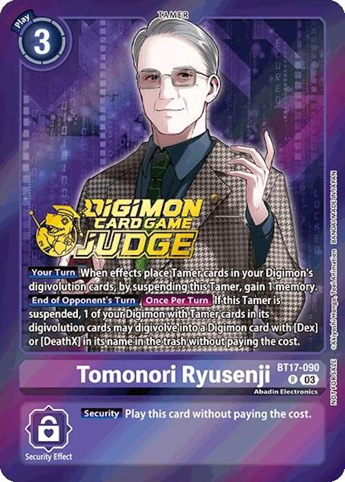 Tomonori Ryusenji [BT17-090] (Judge Pack 6) [Secret Crisis] | Card Merchant Takapuna