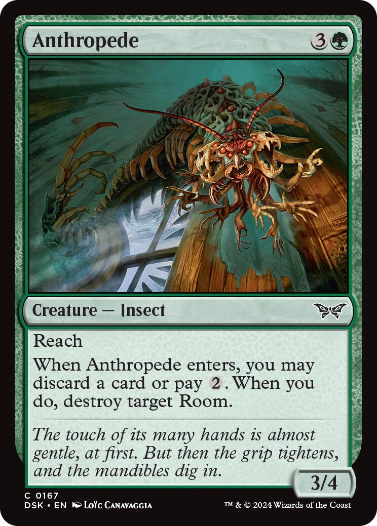 Anthropede [Duskmourn: House of Horror] | Card Merchant Takapuna