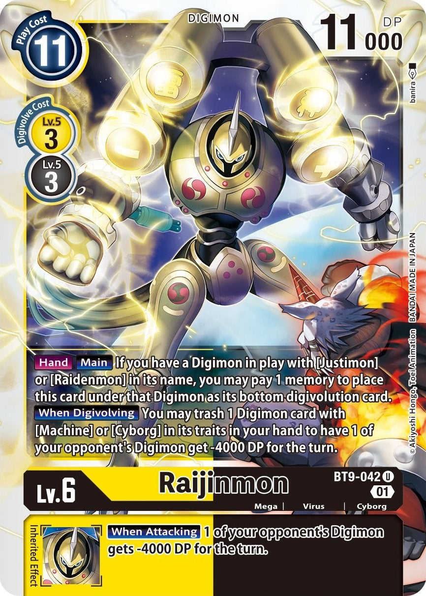 Raijinmon [BT9-042] [X Record] | Card Merchant Takapuna