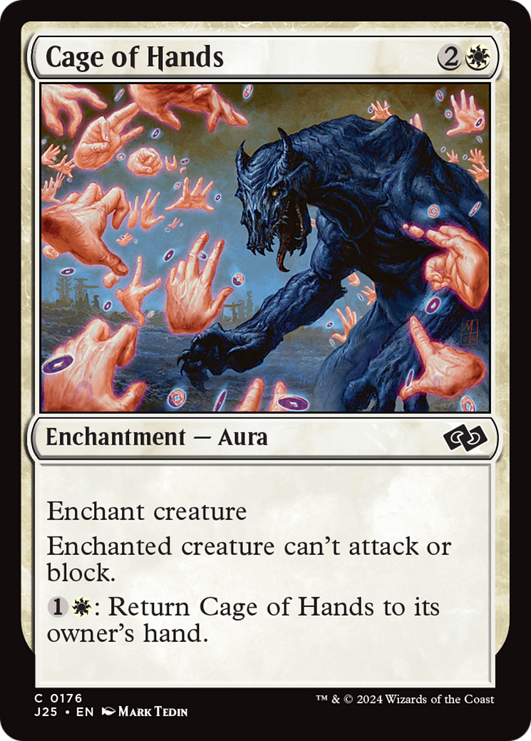 Cage of Hands [Foundations Jumpstart] | Card Merchant Takapuna