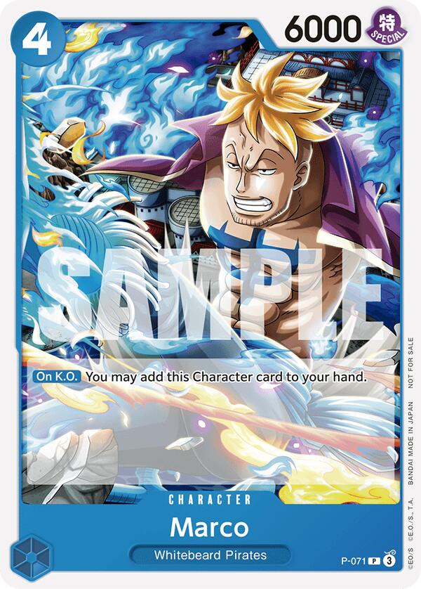 Marco [One Piece Promotion Cards] | Card Merchant Takapuna