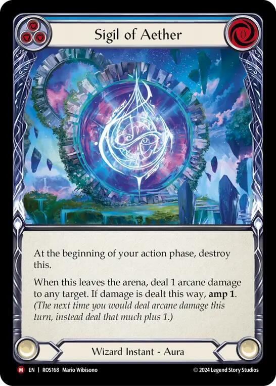 Sigil of Aether [ROS168] (Rosetta) | Card Merchant Takapuna