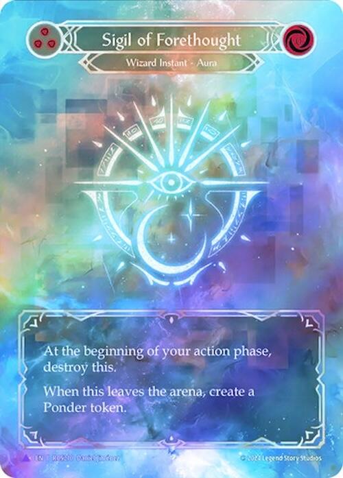 Sigil of Forethought (Marvel) [ROS210] (Rosetta)  Cold Foil | Card Merchant Takapuna