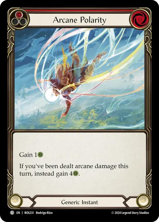 Arcane Polarity (Red) [ROS231] (Rosetta) | Card Merchant Takapuna