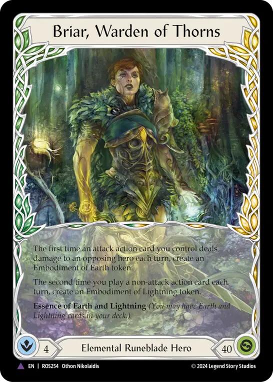 Briar, Warden of Thorns (Marvel) [ROS254] (Rosetta)  Cold Foil | Card Merchant Takapuna