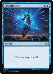 Counterspell [Duskmourn: House of Horror Commander] | Card Merchant Takapuna