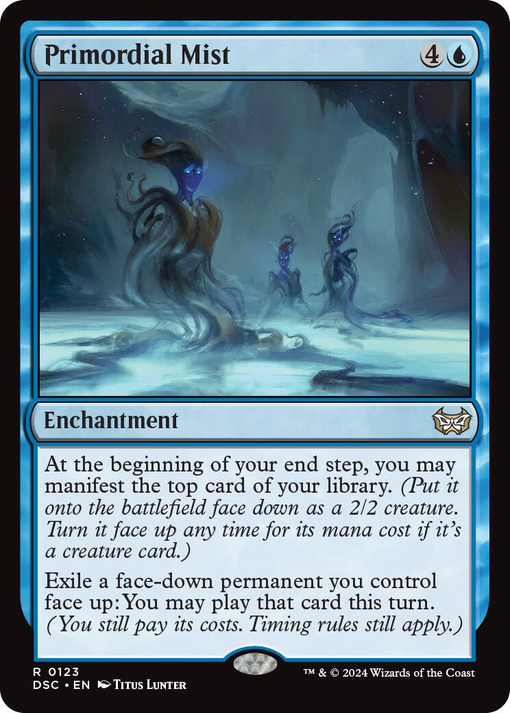 Primordial Mist [Duskmourn: House of Horror Commander] | Card Merchant Takapuna