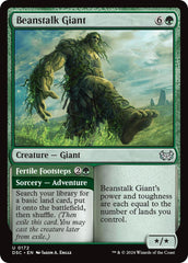 Beanstalk Giant [Duskmourn: House of Horror Commander] | Card Merchant Takapuna