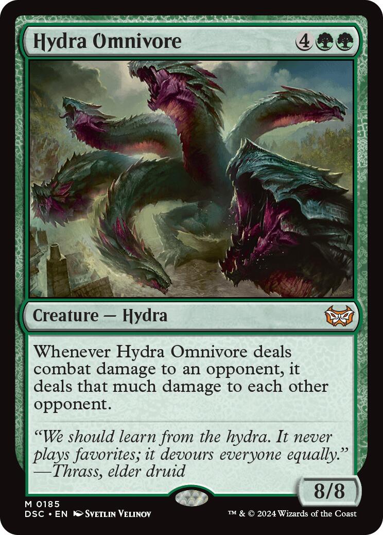 Hydra Omnivore [Duskmourn: House of Horror Commander] | Card Merchant Takapuna