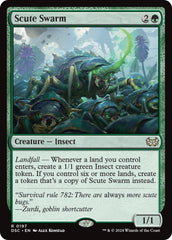 Scute Swarm [Duskmourn: House of Horror Commander] | Card Merchant Takapuna