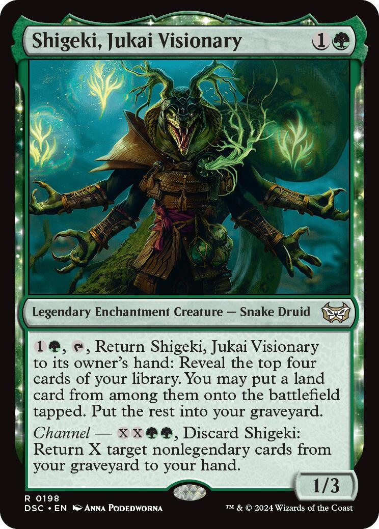 Shigeki, Jukai Visionary [Duskmourn: House of Horror Commander] | Card Merchant Takapuna