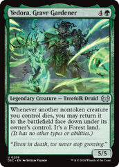 Yedora, Grave Gardener [Duskmourn: House of Horror Commander] | Card Merchant Takapuna