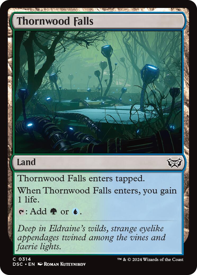 Thornwood Falls [Duskmourn: House of Horror Commander] | Card Merchant Takapuna