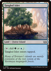 Tangled Islet [Duskmourn: House of Horror Commander] | Card Merchant Takapuna