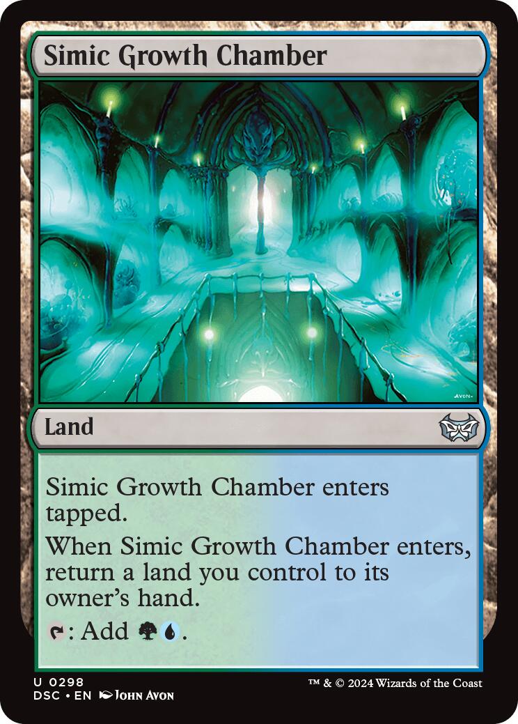 Simic Growth Chamber [Duskmourn: House of Horror Commander] | Card Merchant Takapuna