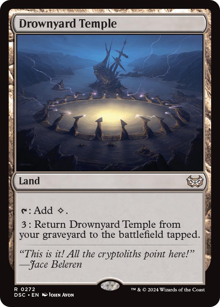 Drownyard Temple [Duskmourn: House of Horror Commander] | Card Merchant Takapuna