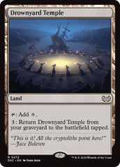 Drownyard Temple [Duskmourn: House of Horror Commander] | Card Merchant Takapuna