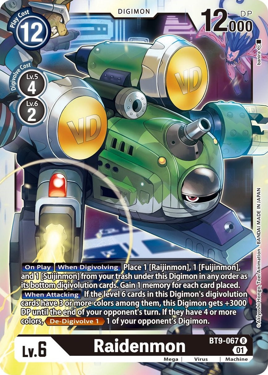 Raidenmon [BT9-067] [X Record] | Card Merchant Takapuna