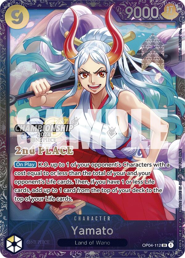 Yamato (Championship 2024 Finals 2nd Place) [One Piece Promotion Cards] | Card Merchant Takapuna